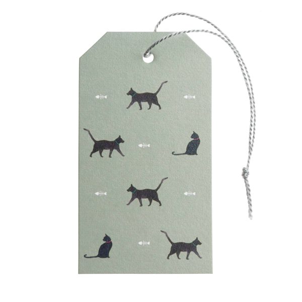 Cats Gift Tag pack of 10